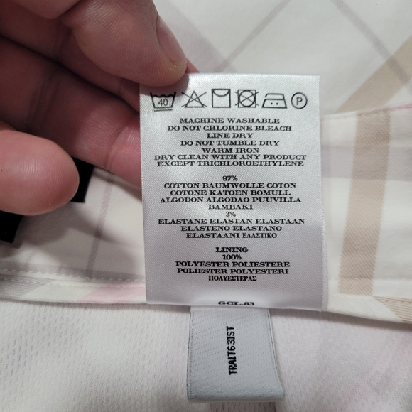 Burberry Golf Plaid Skort size 2 - Picture 9 of 9